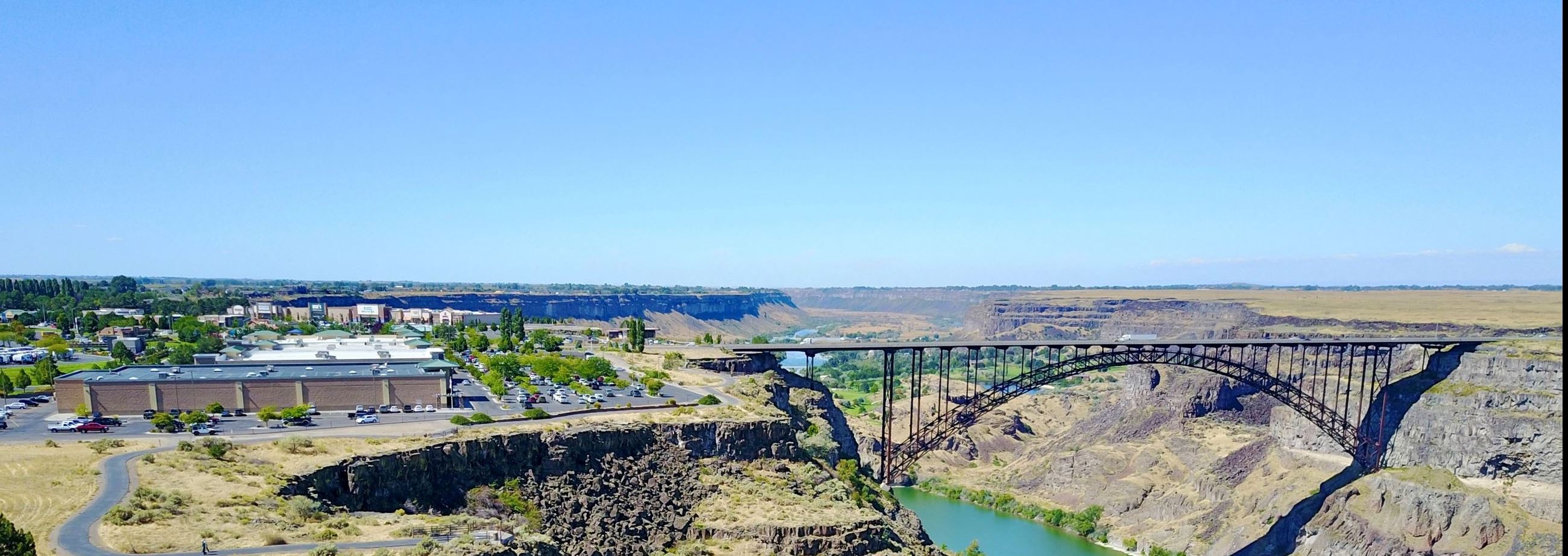 Perrine Bridge and Canyon Rim Trail